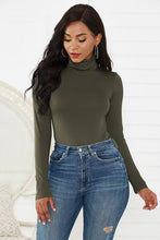 Load image into Gallery viewer, Turtleneck Long Sleeve Bodysuit