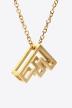 Load image into Gallery viewer, A to J Letter Pendant Necklace