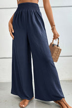 Load image into Gallery viewer, Wide Waistband Relax Fit Long Pants