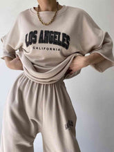 Load image into Gallery viewer, LOS ANGELES CALIFORNIA Graphic Sweatshirt and Sweatpants Set