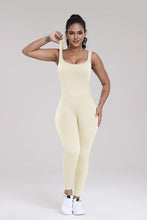 Load image into Gallery viewer, Wide Strap Sleeveless Active Jumpsuit