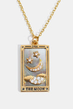 Load image into Gallery viewer, Tarot Card Pendant Stainless Steel Necklace