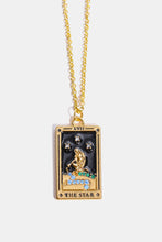 Load image into Gallery viewer, Tarot Card Pendant Stainless Steel Necklace