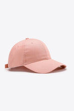 Load image into Gallery viewer, Plain Adjustable Cotton Baseball Cap