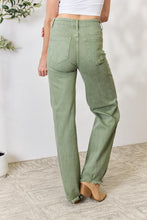 Load image into Gallery viewer, RISEN Full Size Raw Hem Wide-Leg Jeans