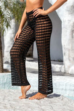 Load image into Gallery viewer, Openwork Mid-Rise Waist Swim Pants