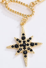 Load image into Gallery viewer, Star and Moon Rhinestone Alloy Necklace