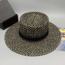 Load image into Gallery viewer, Adjustable Paper Braided Hat