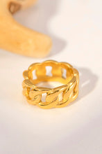 Load image into Gallery viewer, Stainless Steel Curb Chain Ring