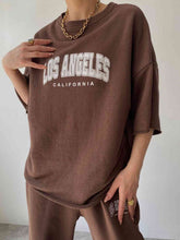 Load image into Gallery viewer, LOS ANGELES CALIFORNIA Graphic Sweatshirt and Sweatpants Set