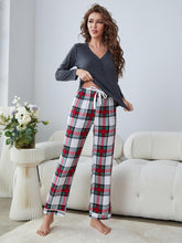 Load image into Gallery viewer, WHOVILLE Plaid Lounge Set