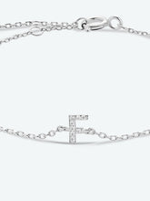 Load image into Gallery viewer, A To F Zircon 925 Sterling Silver Bracelet