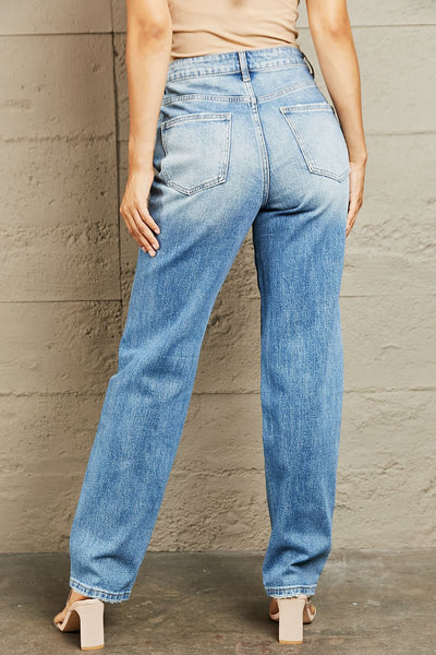 BAYEAS High Waisted Straight Jeans