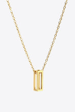 Load image into Gallery viewer, A to J Letter Pendant Necklace