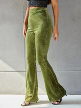 Load image into Gallery viewer, Ribbed High Waist Pants