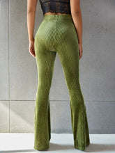 Load image into Gallery viewer, Ribbed High Waist Pants