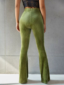 Ribbed High Waist Pants