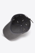 Load image into Gallery viewer, Distressed Adjustable Baseball Cap