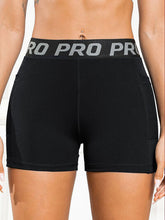 Load image into Gallery viewer, Elastic Waist Active Shorts with Pockets