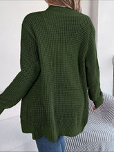 Load image into Gallery viewer, Open Front Long Sleeve Cardigan with Pockets