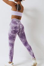 Load image into Gallery viewer, High Waist Tie-Dye Long Sports Pants