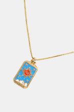 Load image into Gallery viewer, Tarot Card Pendant Copper Necklace