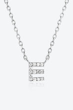 Load image into Gallery viewer, A To F Zircon 925 Sterling Silver Necklace