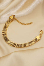 Load image into Gallery viewer, 18K Gold-Plated Wide Chain Bracelet