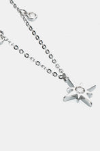 Load image into Gallery viewer, Moissanite North Star Pendant 925 Sterling Silver Necklace