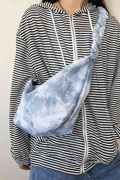 Tie-Dye Canvas Sling Bag