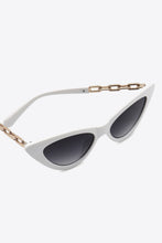 Load image into Gallery viewer, Chain Detail Cat-Eye Sunglasses