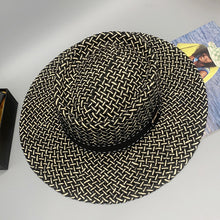 Load image into Gallery viewer, Adjustable Paper Braided Hat