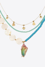 Load image into Gallery viewer, Three-Piece Beaded Necklace Set