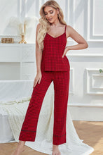 Load image into Gallery viewer, BY THE FIRE Gingham Lounge Set