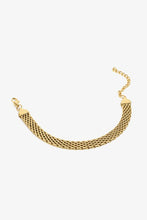 Load image into Gallery viewer, 18K Gold-Plated Wide Chain Bracelet