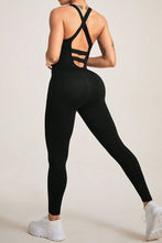 Load image into Gallery viewer, Crisscross Wide Strap Jumpsuit