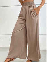 Load image into Gallery viewer, Wide Waistband Relax Fit Long Pants