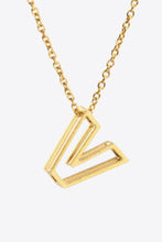 Load image into Gallery viewer, U to Z Letter Pendant Necklace