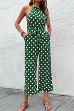 Load image into Gallery viewer, SUCH A LADY Polka Dot Jumpsuit