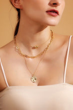 Load image into Gallery viewer, 18K Gold Plated 3-Piece Pendant Necklace Set