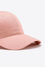 Load image into Gallery viewer, Plain Adjustable Cotton Baseball Cap