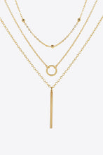 Load image into Gallery viewer, Basic Three-Piece Chain Necklace Set