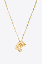 Load image into Gallery viewer, A to J Letter Pendant Necklace