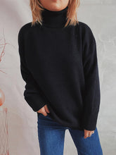 Load image into Gallery viewer, Turtleneck Long Sleeve Sweater