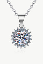 Load image into Gallery viewer, 925 Sterling Silver Moissanite Pendant Necklace