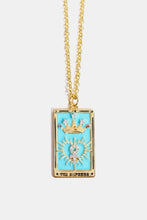 Load image into Gallery viewer, Tarot Card Pendant Stainless Steel Necklace