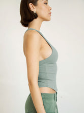 Load image into Gallery viewer, Halter Neck Ribbed Cropped Top