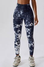 Load image into Gallery viewer, High Waist Tie-Dye Long Sports Pants