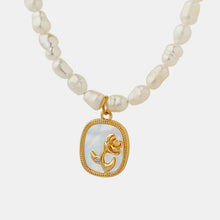 Load image into Gallery viewer, 18K Gold-Plated Freshwater Pearl Necklace