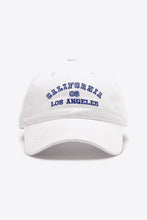 Load image into Gallery viewer, CALIFORNIA LOS ANGELES Adjustable Baseball Cap